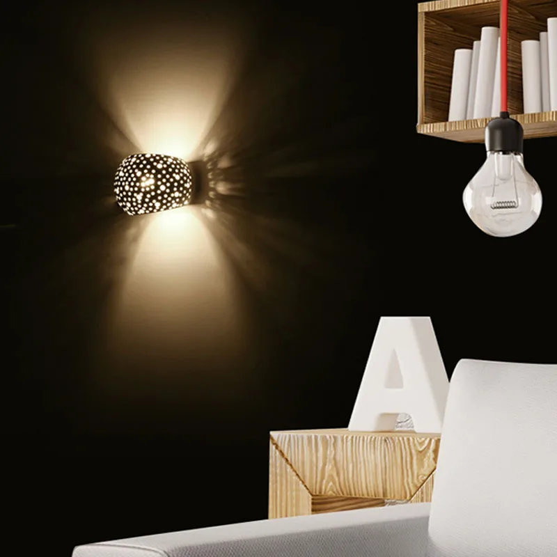 جدار مصباح led الحمام نوم الغرور ضوء الشمال تصميم تركيبات إضاءة مصباح ليد للمرآة درج علوي ديكور غرفة المعيشة جدار saconces