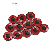 12 шт. дверной замок Защитная крышка винта для Toyota Land Cruiser 200 Prado FJ150 RAV4 Corolla Camry Highlander аксессуары