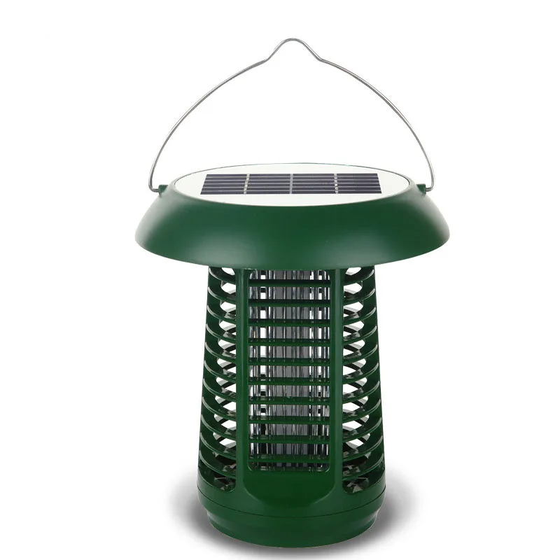 

Solar Mosquito killer lamp Camping light Perfect quality LED Solar Iron art Outdoor lighting solar panel LED solar handle lamp
