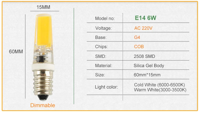 Kaguyahime COB G4 G9 E14 затемнения лампа AC/DC 12V 3w 5w 6W 220V LED G4 G9 лампочка для люстры заменить галогенные лампы