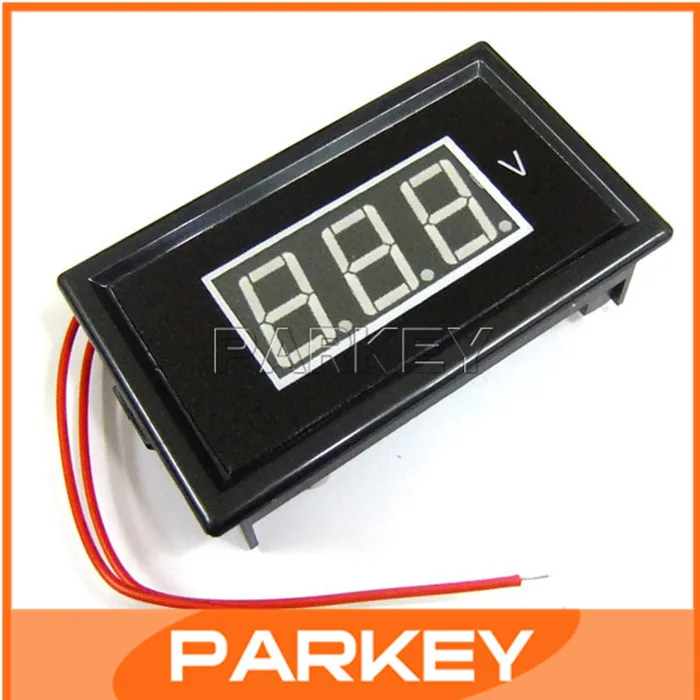 0.56" AC Voltmeter AC60 500V Two Wire Voltage Measure Digital Panel