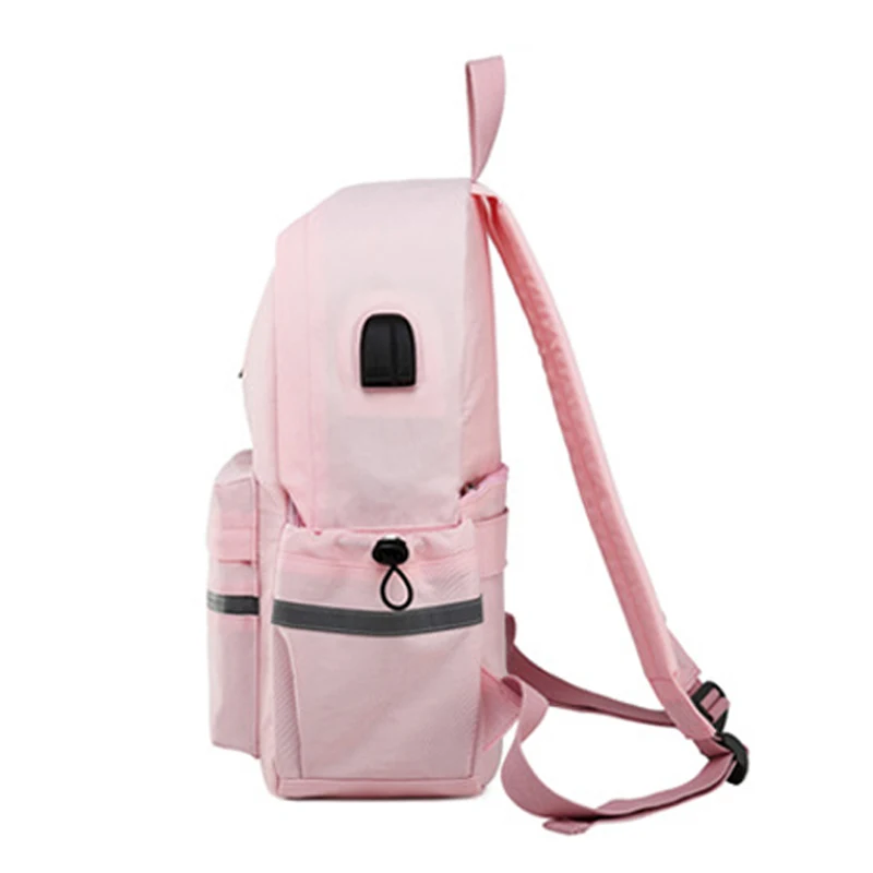 الفائز 2018 فتاة مكافحة سرقة حقيبة USB شحن الكرتون الحيوان قلادة الحقائب المدرسية على ظهره النساء للماء السفر Bagpack الفائز 2018 فتاة مكافحة سرقة حقيبة USB شحن الكرتون الحيوان قلادة الحقائب المدرسية على ظهره النساء للماء السفر Bagpack