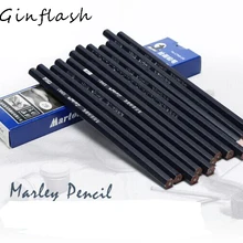Real Maries набор карандашей для рисования эскиз Марка дерево синий профессиональный графический карандаш(3H-14B) эскиз карандаш Стандартный Карандаш ASS040