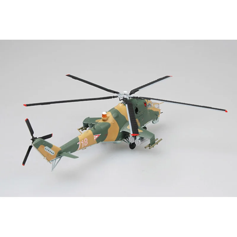 Easy Model Air Force Mi-24 вертолет Hind1/72 масштаб Готовая модель игрушки для сбора подарок