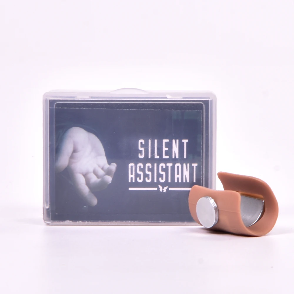 Silent Assistant by SansMinds Magic tricks Stage Close Up Magia PK Ring Function Magie Mentalism Illusion Gimmick Props Magica кольцо коническое 1 ой ступени 4 для frosp квд 265 300 [4 first stage conical ring]