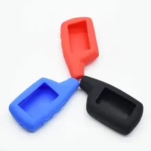 Starlionr Silicone Remote Controller Protective Cover Key Case for Pandora DXL3000 Russia 2 Way Car Alarm System LCD Transmitter