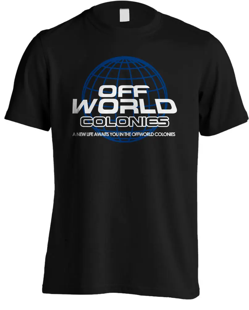 Лезвие новая жизнь ждет вас в Off World колоний 2019 новые для мужчин забавные летние костюмы детские футболки