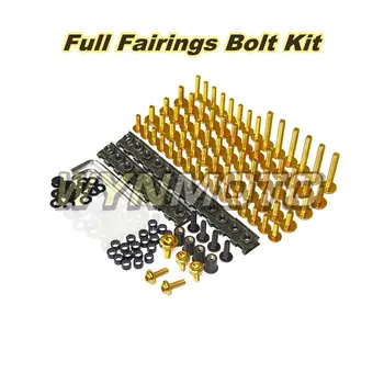 

Universal CNC Motorcycle Fairing body work Bolts Fastener Clips Screws For Kawasaki Ninja300 2013 14 15 ZX12R 01-06 2001-2006