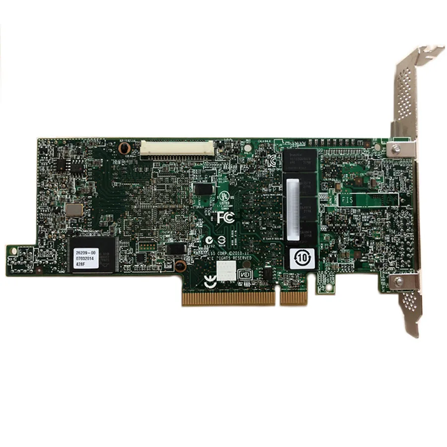 Eastforfuy SAS ERB2208-8i 8 портов 512 МБ кэш SFF8087 6 ГБ RAID0.1.5.6 PCI-E 3,0X8 карта контроллера