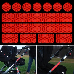 Autocollant réfléchissant pour fauteuils poussoirs, casques de vélo, livraison gratuite, offre spéciale 