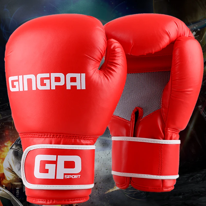 

MMA PU Leather Boxing Gloves Men/Women Sandbag/Taekwondo/Muay Thai/Fighting/Boxe De Luva Training Punching Glove Sport Equipment