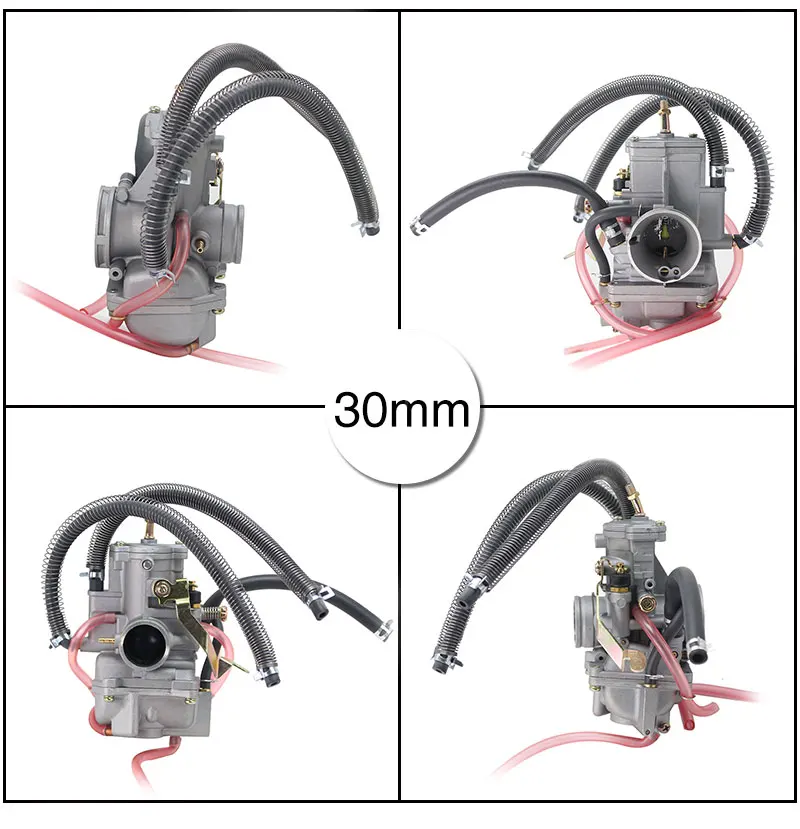 ZS гоночный мотоцикл MIKUNI 28 мм 30 мм 32 мм 34 мм TM28 TM30 TM32 TM34 плоская горка смузи карбюратор для 2 т гоночного двигателя Carburador