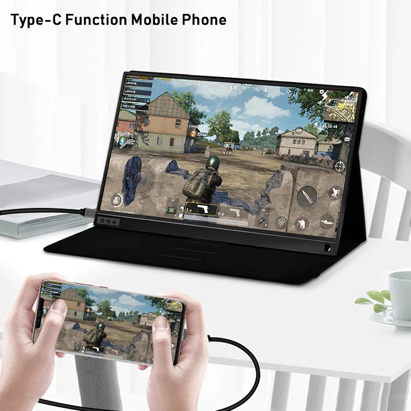 

P15A/P15T Portable 15.6 inch Monitor PC HDMI 1080P Type-C LED Display Monitor for PS4/XBOX/Switch/PC/Android New arrival
