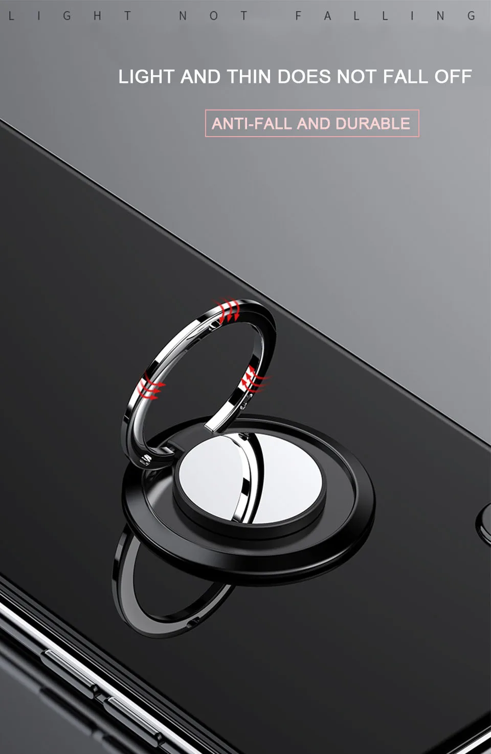 finger phone holder desk stand holder ring for phone phone holder ring metal (2)