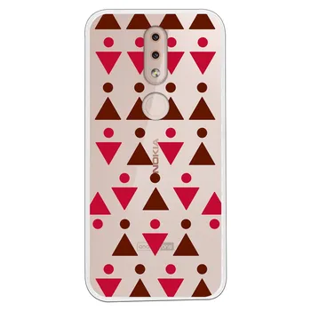 

Red WP005 Triangulos costume drawing stand case for Nokia 4.2