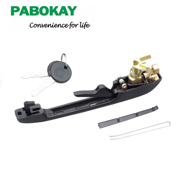 Наружная правая передняя дверная ручка для VW GOLF JETTA MK1 MK2 DERBY 191837206 191837206A|front door