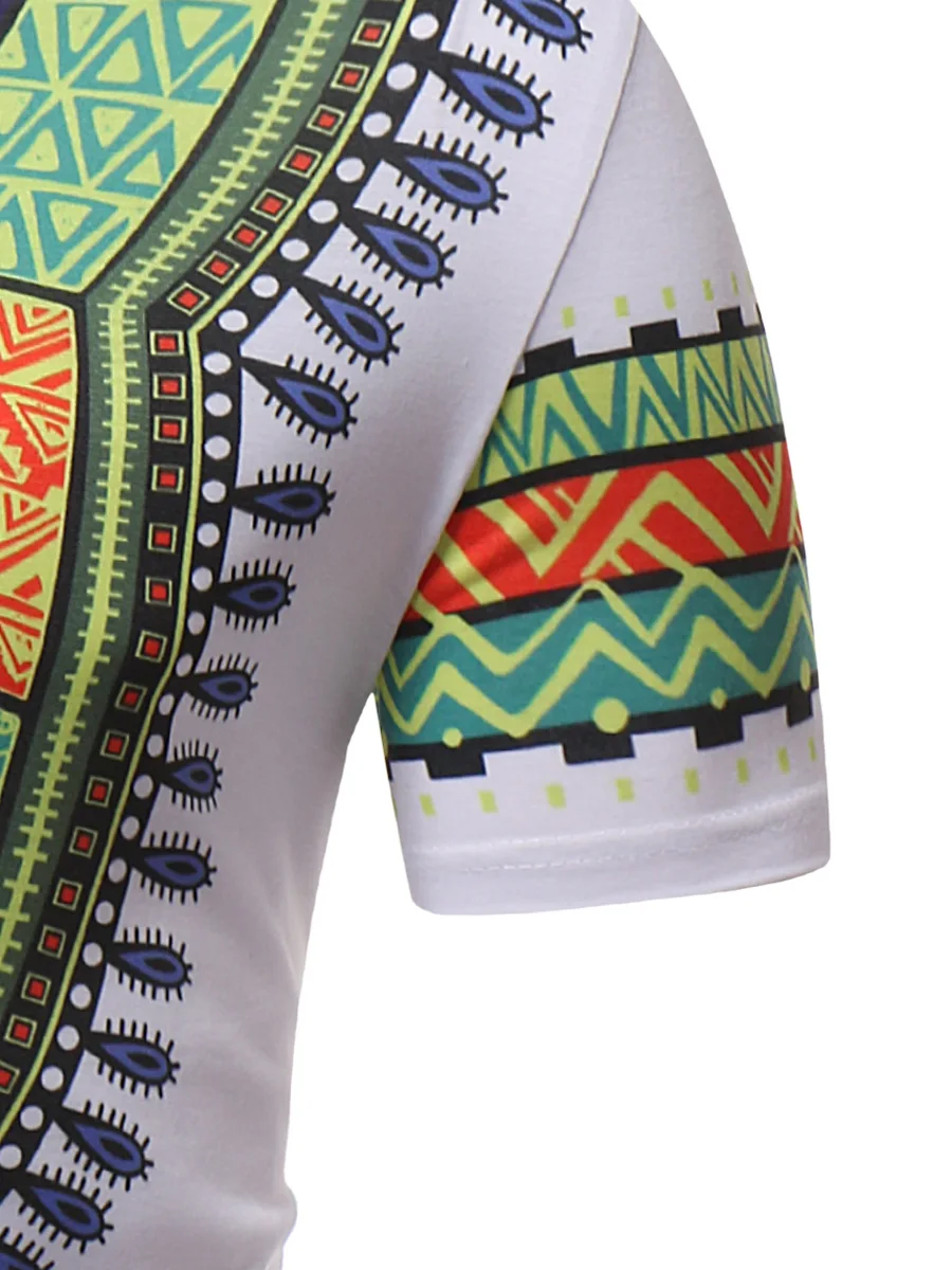 Африканская мужская одежда roupa africana dashiki Мужская Африка с коротким рукавом лацканы Рубашки поло для мужчин нигерийский традиционный одежда