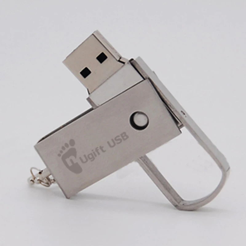 

1PCS Logo engrave Twister keyring 4GB 8GB 16GB 32GB pen drive USB 2.0 usb Flash Drive USB stick gift for promotional