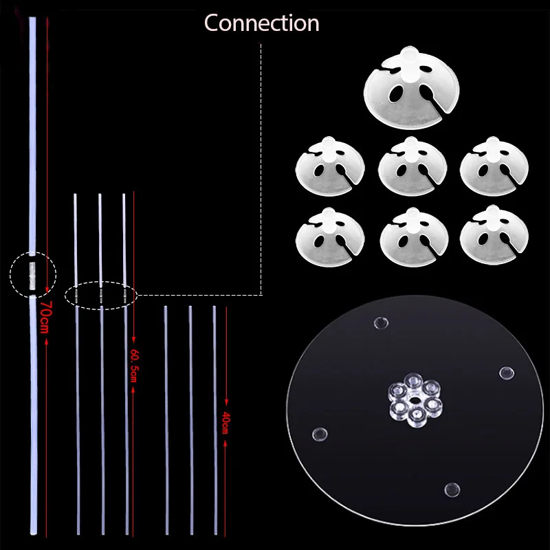 Пластиковые тюбики, палочка, держатель воздушных шаров, колонна, база, воздушный шар, подставка, украшения для дня рождения, Детские свадебные шары для украшения