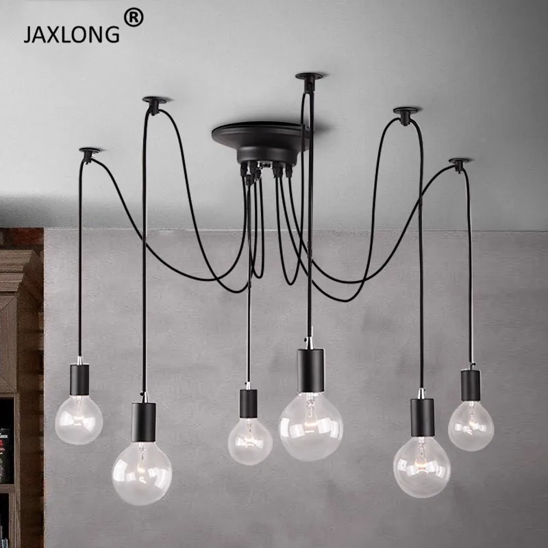 

Nordic Style Retro LED Pendant Lamp Living Room Creative Design Lighting Light Fixture Clothing Shop Simple Decor Pendant Lights