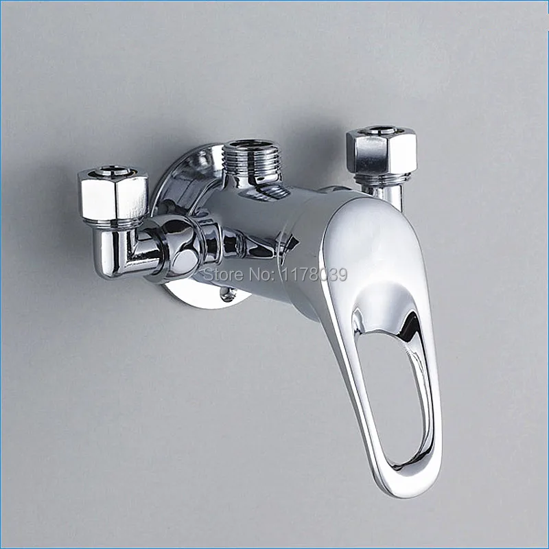 brass Solar mixing valve,All copper shower faucet,Wall Mount Hot and