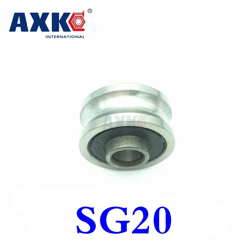 

Cnc Router Parts AXK Axk 10pcs Sg20 U Groove Bearing 6x24x11 Mm Double Row Sealed Ball For 8mm Linear Guide Rail Sg6rs Sg20rs