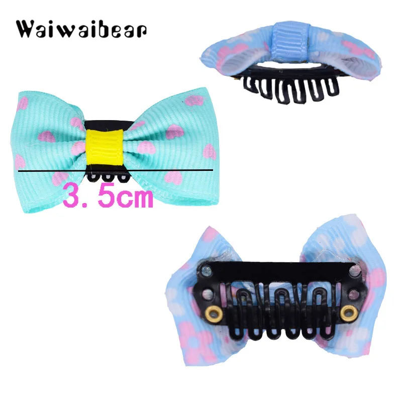Baby Girls Bow Flower Small Barrettes Newborn Cute Hairpins Headwear Kids Hair Clips Headband Hair Accessories