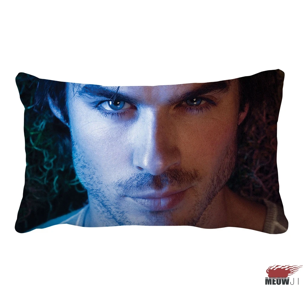 Ian Somerhalder мульти размер Прямоугольная подушка чехол - Цвет: G