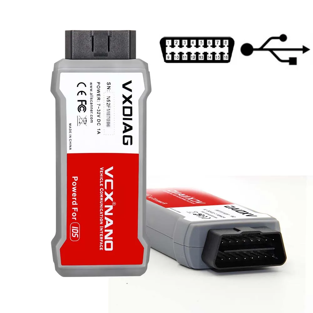 VXDIAG VCX NANO для Toyota USB TIS Techstream V14.00.018 OBD OBD2 wifi автомобильный диагностический инструмент для Volvo 2014D