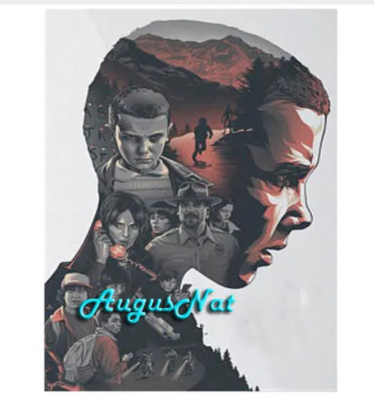 stranger things diamond painting full square movie wall art decor man