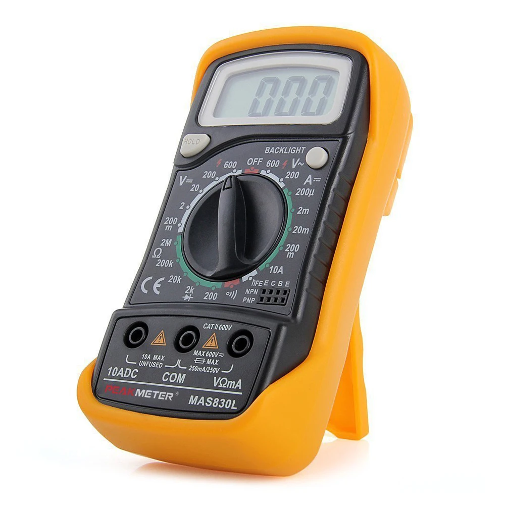 Parts of multitester image