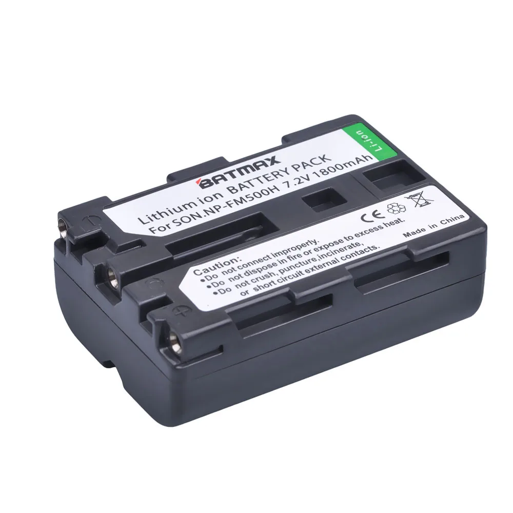 1Pc 1800Mah NP-FM500H Camera Batterij Voor Sony A57 A58 A65 A77 A99 A550 A560 A580 A900 Camera 'S