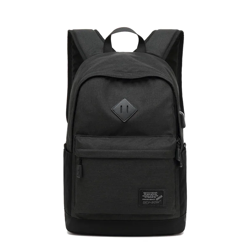 

15 Inch Laptop Bag 2018 New Casual Waterproof Backpack 5875 Men High Quality Oxford Pack Male Cool School USB Bags For Teenager