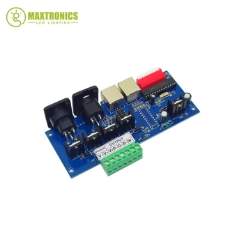 

Best price 1 pcs DC12V-24V 4 channelsx4A with RJ45 DMX512 Decoder led controller use for LED Strip Light
