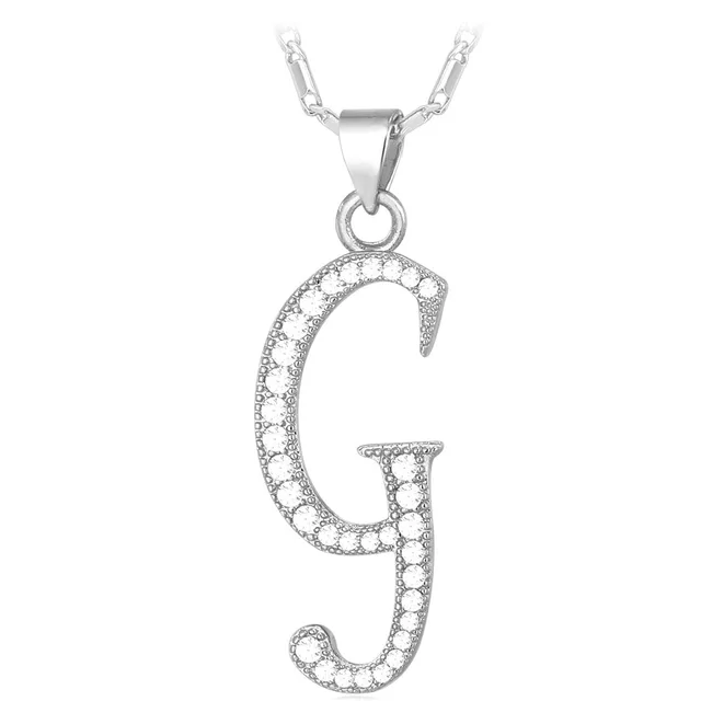 Aliexpress.com : Buy Initial G Letter Pendants & Necklaces WomenMen ...