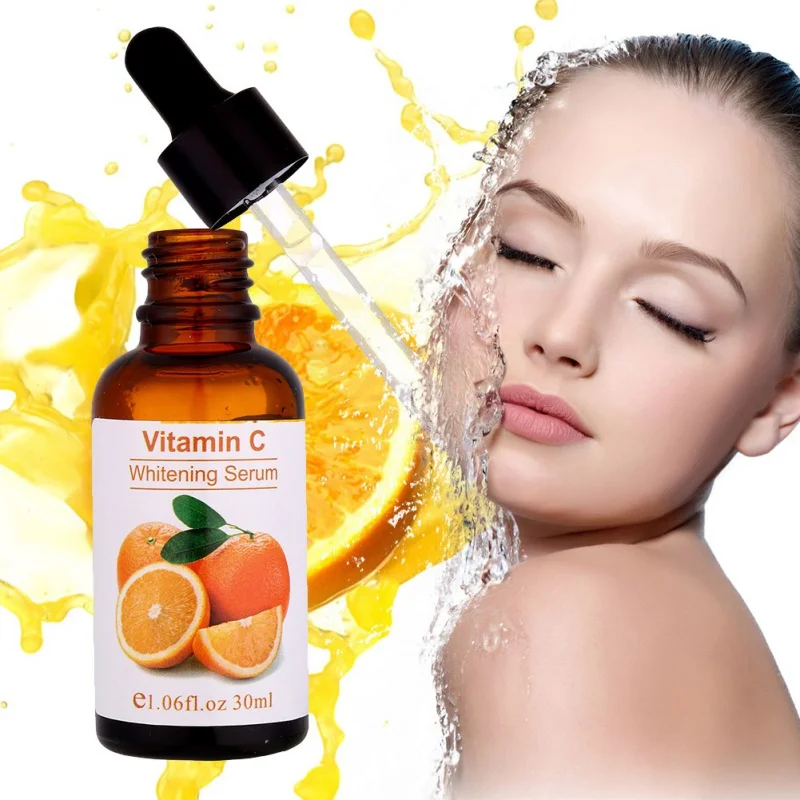 Vitamin C Essence Serum Liquid for Face Spot/Freckle Removing Lighting