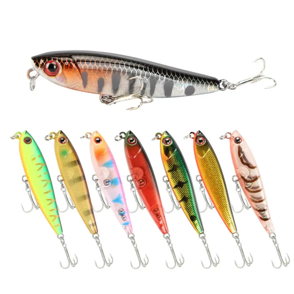 5.5cm 3.5g 15 Colors Long Shot Sinking Bionic Pencil Lure Artificial Bait Hard Bait Fishing Lure Wobbler|Fishing Lures| - AliExpress