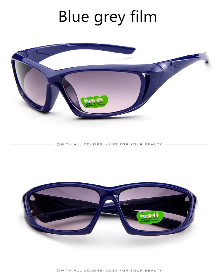 Новые модные мужские и женские детские солнцезащитные очки классика ретро фирменный дизайн квадратные детские очки UV400 Солнцезащитные очки