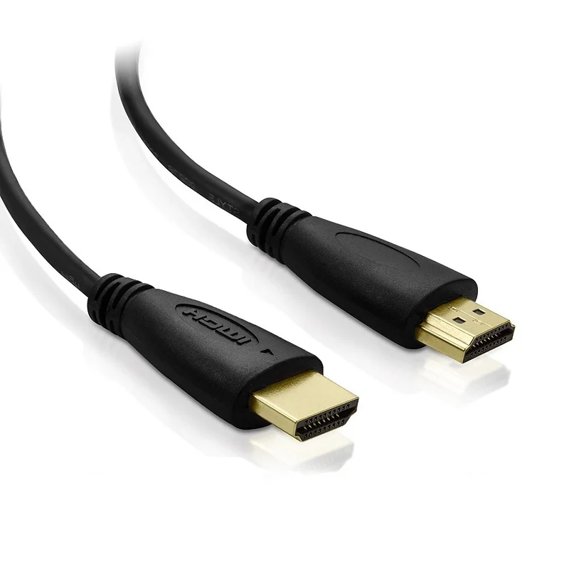 3ft 5ft  6ft 10ft 15ft High speed Gold Plated Plug Male-Male HDMI Cable 1.4 Version HD 1080P 3D for HDTV XBOX PS3computer cable