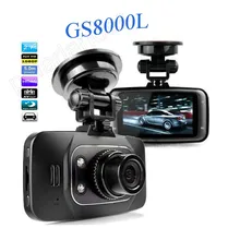 Full HD 1080 P Автомобильный ВИДЕОРЕГИСТРАТОР GS8000L Камеры Автомобиля 2.7 “Видеорегистратор Даш Cam Ночного Видения Регистратор DashCam