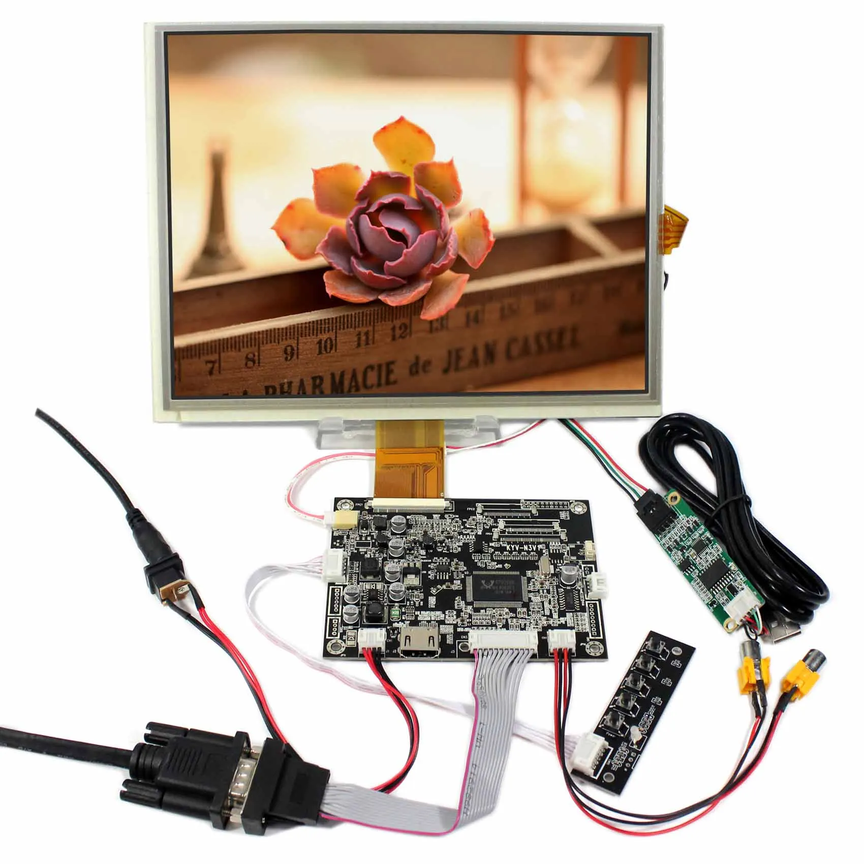 

Плата контроллера HM DI VGA AV Audio LCD + сенсорный ЖК-экран 10,4 дюйма LSA40AT9001 800x600