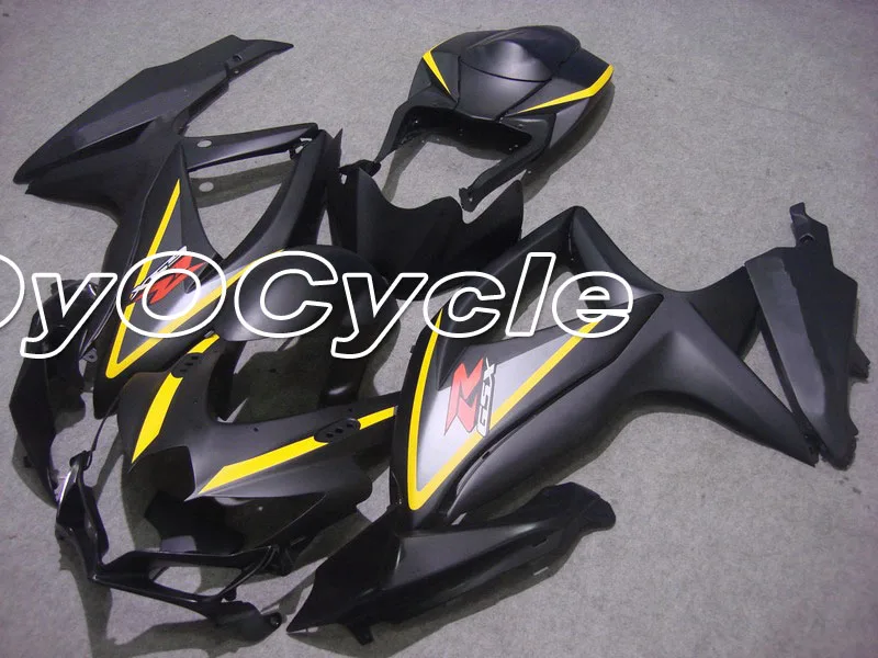 

For Suzuki 08-10 GSXR600 GSXR750 GSXR GSX-R 600 750 K8 K9 Motorcycle ABS Fairing Injection Bodywork Kit 2008 2009 2010 Black