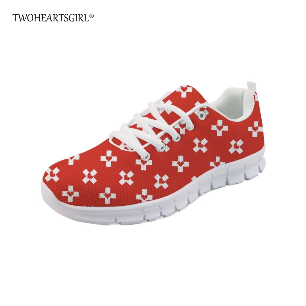 

Twoheartsgirl Switzerland Flag Breathable Men Sneakers Male Shoes Adult Comfortable Non-slip Soft Mesh Men Vulcanized Shoes 2019