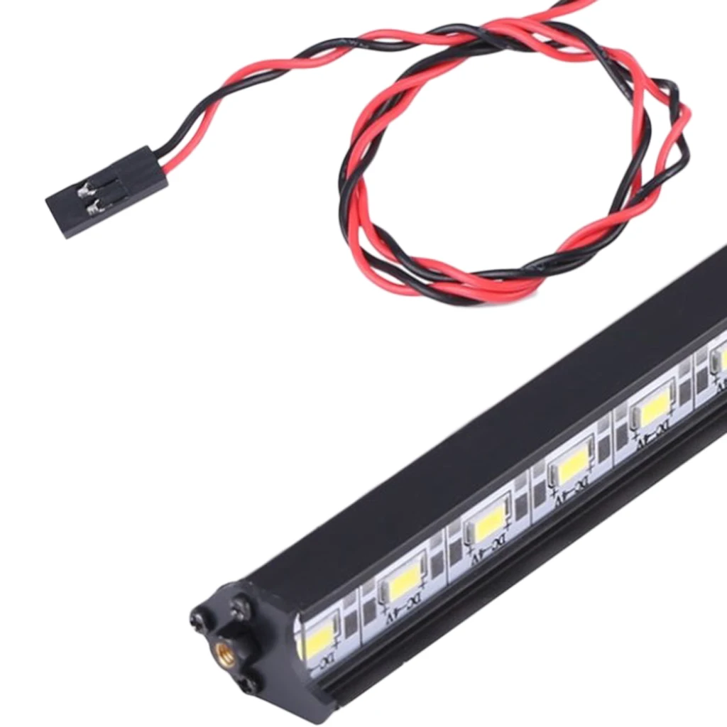 RC Car Roof LED Light Bar 11 LED Light Bar Bright Lamp RC Accessories for 1/10 RC Crawler Truck Remote Control Parts