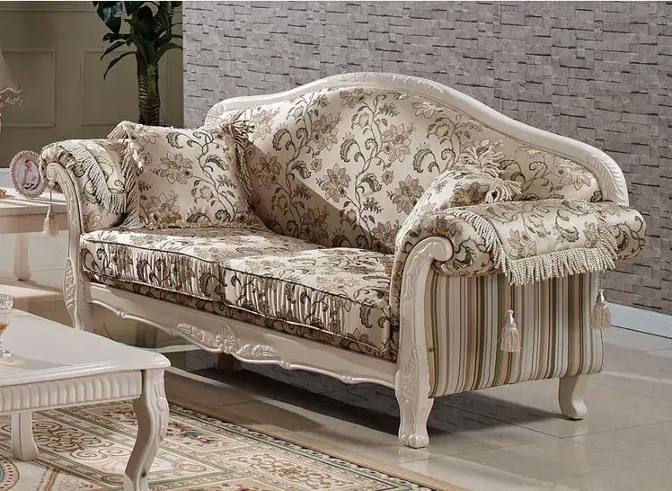 Sfe014 Europe Type Cloth Art Sofa Combination New Classical French