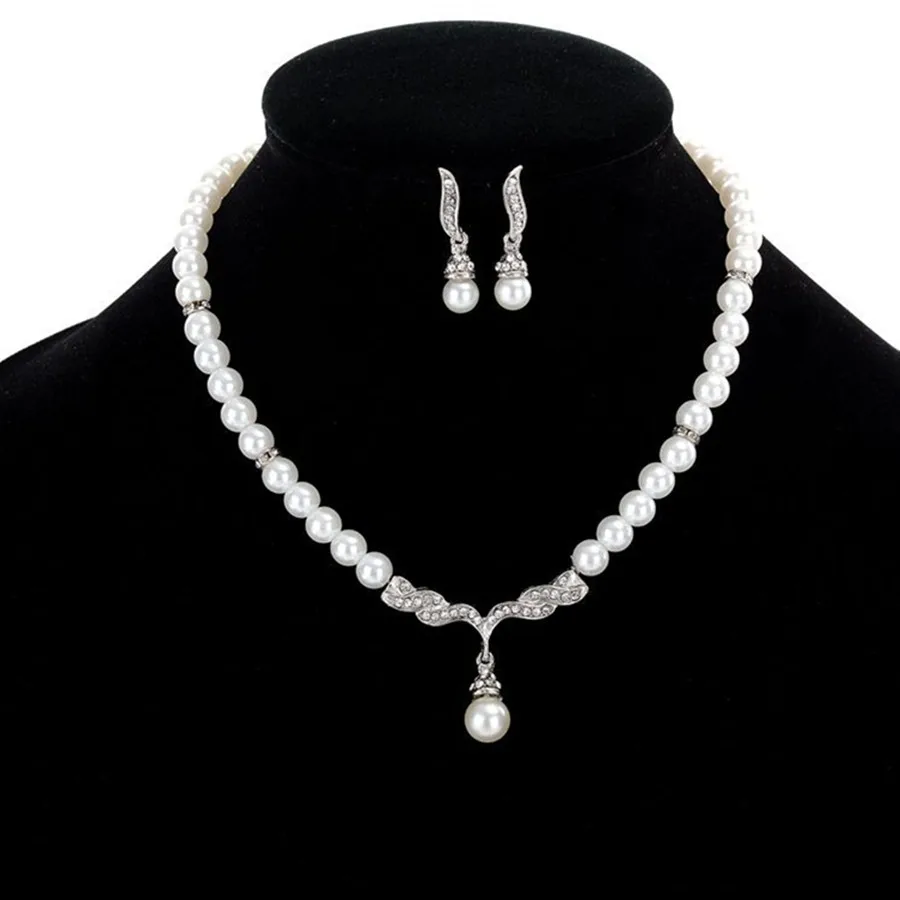 pearl jewelry set