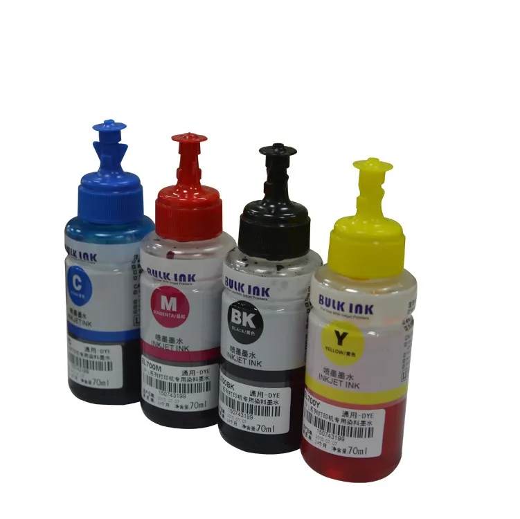 4 Color Pack NON OEM Refill Ink for Epson 664 T6645 Ink for WorkForce