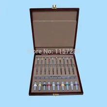 Нержавеющая сталь 10 шт. нержавеющая сталь точность для часов отвёртка набор в Деревянный чехол