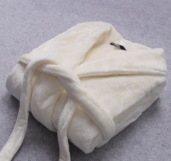 Robes Pajamas Winter Bath Lounge Long Kimono Robe Vintage Fleece Lined Ultra Plush Plus Size for Women and Men ouc032