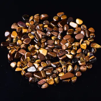 

1/2LB TIGER EYE GOLD MINI TUMBLED STONE Crystal Healing